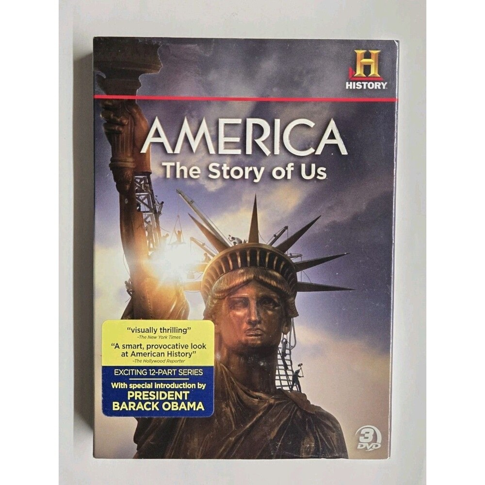 America: The Story of Us (DVD, 2010, 2 Disc Set, History) With Slipcover